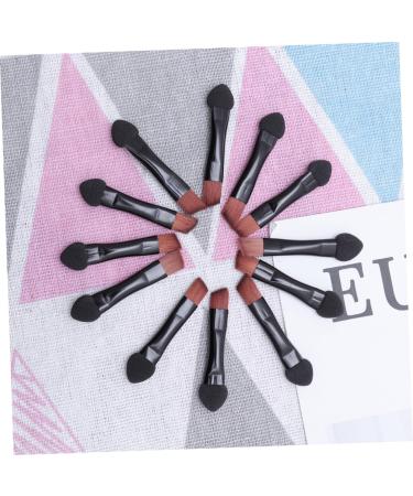 Ipetboom Mini Lipsticks 20pcs Women Shadow Applicator Sided Black Brush Eye Portable for Tool Sponge Double Girls Makeup - Buy Online on GoSupps.com