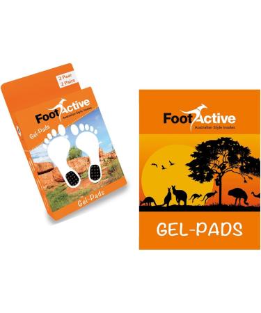 Foetactive Gel Pads - 4 Pcs - Soft Fersen Gel Pillow for Enhanced Running Comfort - Shop Now! - Buy Online on GoSupps.com
