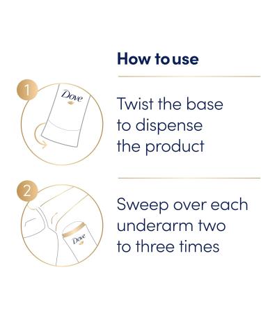 Dove Ultimate Antiperspirant Deodorant Stick Jasmine & Vanilla 2.6 oz - Buy Online on GoSupps.com