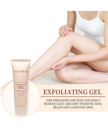Exfoliating Gel Purifying Peeling Gel for Face and Body Gentle Moisturizing Exfoliator with Visible Peeling Action for Sensitive Skin Deep Cleansing and Brightening Formula Daily Skincare - Buy Online on GoSupps.com
