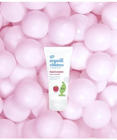GREEN PEOPLE Organic Children Berry Smoothie Hand Cream 50ml Nourishing organic children s hand cream with delicious fruity scent 91% certified organic ingredients - Buy Online on GoSupps.com