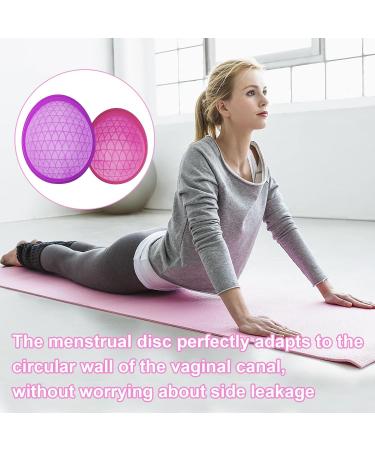 Buy Sustainable Menstrual Disc | Leak-Proof Period Disc for Light/Heavy Flow - Eco-Friendly Alternative to Tampons & Pads - Buy Online on GoSupps.com