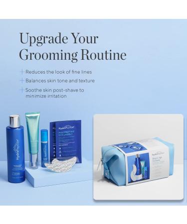 HydroPeptide Men's Age Defense Face Peptide Kit - Anti-Aging Fine Lines & Post-Shave Relief - International Shipping Available - Buy Online on GoSupps.com