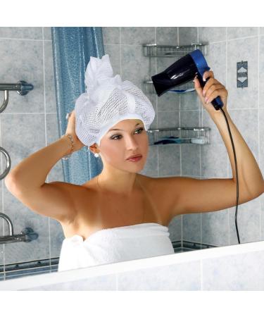 Net Plopping Cap for Curly Hair | Diffuser Cap for Gentle Drying | Best Network Plopping Cap - Buy Online on GoSupps.com