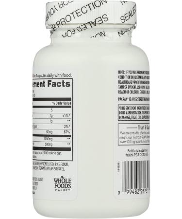 365 D-Mannose with Cranberry 90 Count - Whole Foods Market - Buy Online on GoSupps.com