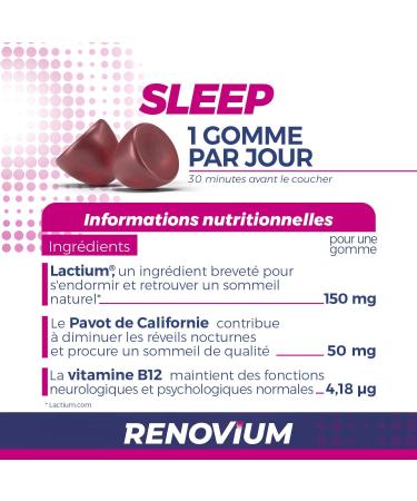 RENOVIUM Sleep gummies - Sleep - Buy Online on GoSupps.com