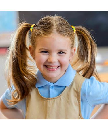 PROUSKY 100 Pieces Colorful Hair Bands Elastic Hair Ties for Women Hair Bands Hair Bobbles for Girls Hair Band Hair Ties Hair Bands For Men Hairbands Women Elastic Hair Bands candy color - Buy Online on GoSupps.com