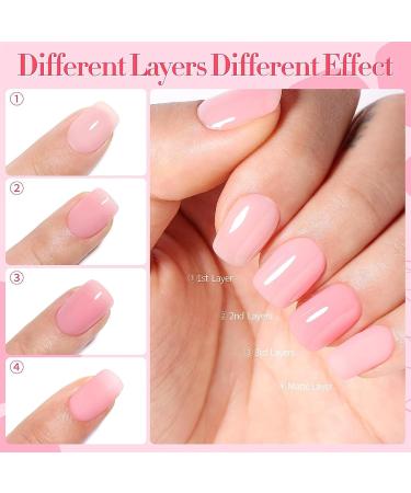 EONFAVE Glitter Nail Polish Sets - 6 Colours Pearlescent Glitter Nail Varnish Set - Shinny Peel Off Nail Polish Gifts for Women Nail Art DIY Home - No Need Cured Glitter Pearl Set - Buy Online on GoSupps.com