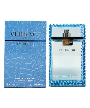 Versace Man Eau Fraiche Eau De Toilette Spray Blue 6.7 oz - Men | Versace - Buy Online on GoSupps.com