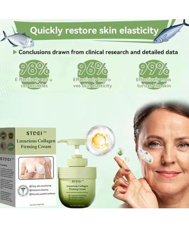 Stdei Luxurious Collagen Firming Cream Stdei Luxurious Collagen Firming Cream Stdei Firming Cream Advanced Firming & Wrinkle Reducing Cream Collagen Body Lotion Firming (3) - Buy Online on GoSupps.com