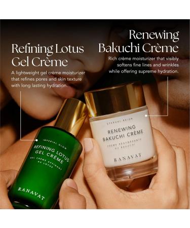 Buy RANAVAT Refining Lotus Gel Cream - Hydrating Gel Moisturizer & Pore Minimizer with Hyaluronic Acid - Improve Radiance & Texture - International Shipping Available - Buy Online on GoSupps.com
