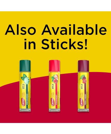 Carmex Daily Care Moisturizing Lip Balm Tubes SPF Fresh Cherry, Strawberry, Wintergreen 0.35 OZ - 3 Pack - Buy Online on GoSupps.com