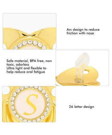 Ritoeasy Curved Sports Baby Pacifier with Clips - 26-Letter Design for 6-18 Months - Ideal for Milk Powder Feeding - Buy Online on GoSupps.com