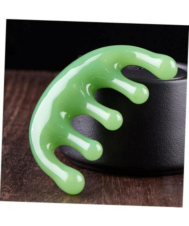 Fomiyes 5-St Massage Comb - Promotes Wellness & Circulation | Best Head Scalp Massager Gift - Buy Online on GoSupps.com