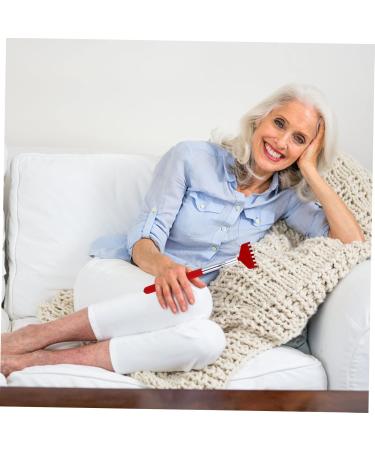 Buy Minkissy 2pcs Telescopic Tickle Rake Red Scraper | Multifunctional Stainless Steel Tool for Efficient Cleaning - International Shipping Available - Buy Online on GoSupps.com