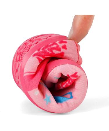 Masocio Kids' Non-Slip Aqua Shoes | Quick-Dry Swimming Shoes for Beach & Pool | EU Size 22/23 Pink - Buy Online on GoSupps.com