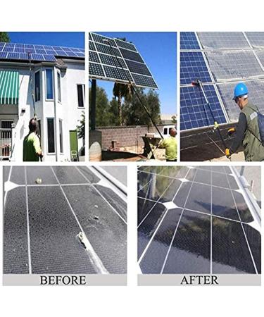 Window Cleaning Pole photovoltaic cleaner Window Cleaning Water-fed Pole Water Fed Brush Water Fed Pole Kit Window Cleaning Pole Water/Hose Fed Pole Window Cleaning Brush 35cm Brush Head 9M/30FT - Buy Online on GoSupps.com