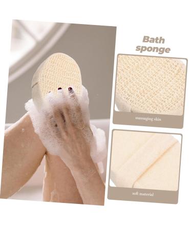 Shop NOLITOY Cotton Linen Bath Towel & Exfoliator - Premium Bath Scrubber & Sponge for Exfoliation | International Shipping Available - Buy Online on GoSupps.com