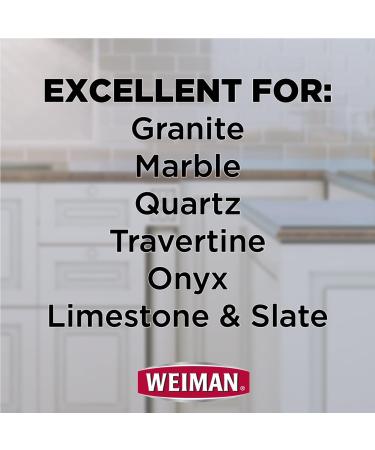 Weiman Granite Cleaner and Polish 8oz - Set of 2 | Premium Stone Care Solution - Buy Online on GoSupps.com