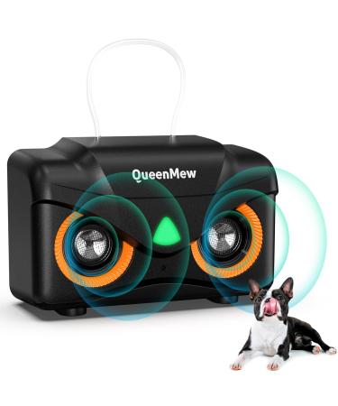 Anti Barking Device for Dogs Indoor 3 Adjustable Levels Anti Bark Device 50FT Stop Barking Dog Device Waterproof & Portable Dog Barking Device Small Medium Large Safe Bark Control Device Outdoor Black#0110KNMV