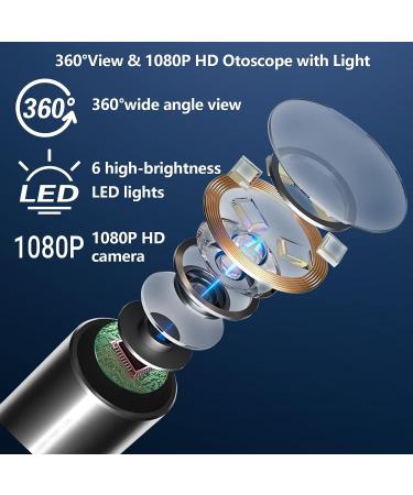 WEBEST Earwax Cleaner with Camera - Otoscope Ear Wax Removal Kit | Wireless Earwax Elimination Tool for iOS & Android | 8 Ear Picker + 6 Ear Spoon Included - Buy Online on GoSupps.com