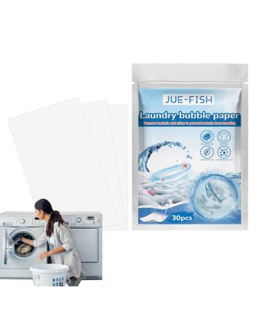 Detergent Sheets Portable Liquidless Cloth Washing Sheets - Trave Size Liquidless Laundry Strips Detergent Zero Waste Sheets Plastics Free Laundry Strips
