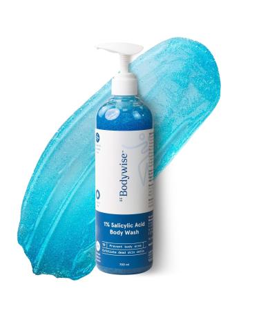 Be Body.wise 1% Salicylic Acid Body Wash | Prevents Body Acne Bumpy skin Exfoliates & Deep cleanses skin | Paraben & SLS free | Suitable for all skin types | Body Shower Gel 700ml