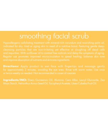 SYLVECO Smoothing Face Scrub 85g | Natural Creamy Facial Peeling for Men & Women | Best Face Scrub Skincare - Buy Online on GoSupps.com