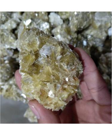 Natural Crystal Rough 200g Natural Rough Golden mica Stone raw lepidolite Crystal Rock Stone Home Decoration ERTEYIN - Buy Online on GoSupps.com