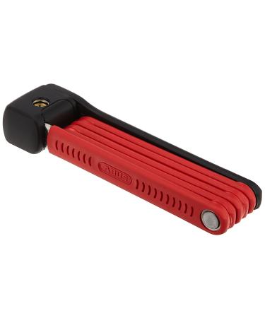 Abus folding lock Bordo Lite 6055k SH with bracket - Extra -light bicycle lock made of special steel - Abus security level 7 85 cm red single - Buy Online on GoSupps.com
