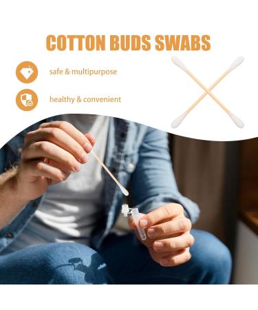 FRCOLOR 200pcs Cotton Swabs - Eco-Friendly Makeup Tool & Baby Safe Bamboo Swabs - Buy Online on GoSupps.com
