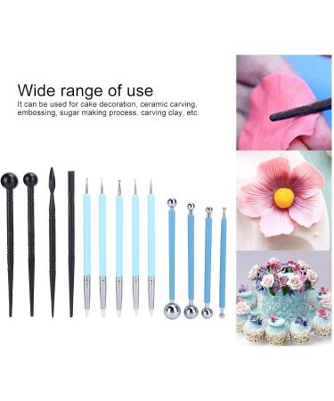 13 PCS Carving Modeling Clay Sculpting Tools Set - Premium Dotting Tools for Art Embossing & Nail Design - International Shipping Available - Buy Online on GoSupps.com