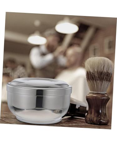 FRCOLOR 2-Pack Barber Soap Bowl Container - Rustproof Steel Mixing Bowls for Shaving Soap - 11x5.5cm Foam Shells - Perfect for Men - Buy Online on GoSupps.com