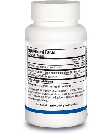 Biotics Research Thiamin 50: High Potency Vitamin B1 (50mg) - Energy & Metabolic Support for Cardiovascular & Brain Health - 90 Capsules - Buy Online on GoSupps.com