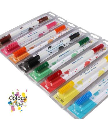 Yellow Edible Food Coloring Pen, Dual Tip Icing & Paint Marker for Cakes & Cupcakes - 2ml - Buy Online on GoSupps.com
