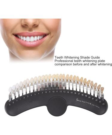 27 Colors Teeth Whitening Shade Guide - Professional Dental Bleaching Chart for Home & Salon Use - Buy Online on GoSupps.com