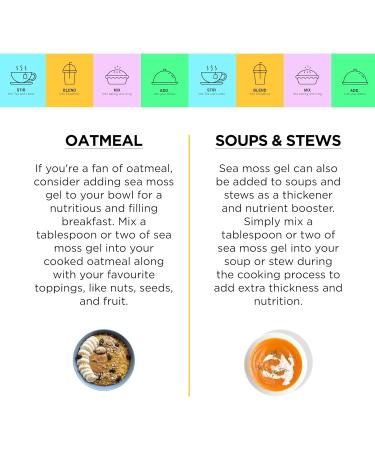 Organic Sea Moss Gel by Pure Sea Moss UK - The Original 720ml Made with Wildcrafted Organic Sea Moss - Vegan Irish Seamoss Sourced from St Lucia (720ml) 720 ml (Pack of 1) - Buy Online on GoSupps.com