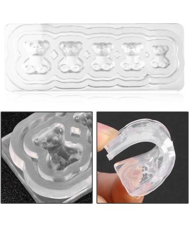 Raguso silicone mold nail art temple 14 10 1 silicon uv nail decoration mold nail art template bear pattern decals nail diy tools - Buy Online on GoSupps.com