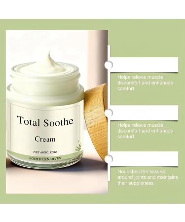 Joint Soothe Cream Professional Nerve Cream Natural Joint Gel Effective Relief for Back Neck Hands and Knees 2 Pieces - Buy Online on GoSupps.com