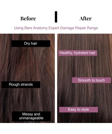 Bare Anatomy Ultra Smoothing Hair Shampoo - Restore Smoothness & Texture | Paraben & Sulfate Free | For Dry & Frizzy Hair | 250ml - Buy Online on GoSupps.com