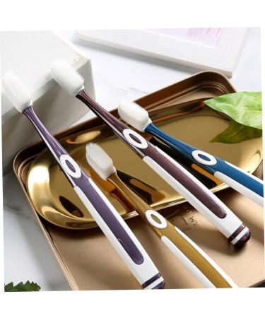 Buy Housoutil 16 StK Nano Toothbrush - Soft Travel Toothbrush with Replacement Heads | Durable Camping Accessories in Multiple Colors - Buy Online on GoSupps.com