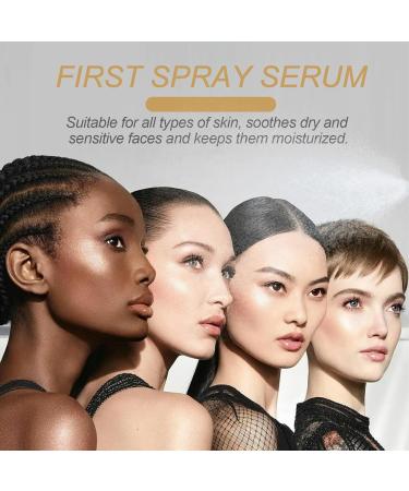 White Truffle First Spray Serum Spray For Radiant Skin Skin Soothing Serum Fragrant Glowy Hydrating Antioxidant Serum Face Mist Moisturising Serum Face Spray (2Pcs Yellow) 2Pcs Yellow - Buy Online on GoSupps.com