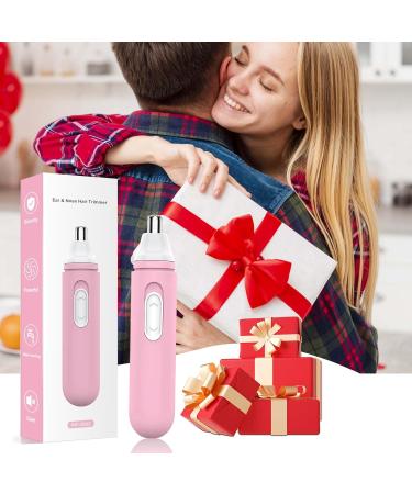 2 in 1 Rechargeable Ear & Nose Hair Trimmer for Women - Painless USB Waterproof Eyebrow & Facial Hair Removal Device - Buy Online on GoSupps.com