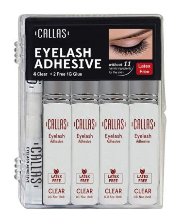 Callas Eyelash Adhesive Multi Package (Clear)