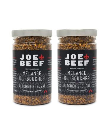 Joe Beef Butchers Blend Steak Spice/Made in Montreal/Pack of 2
