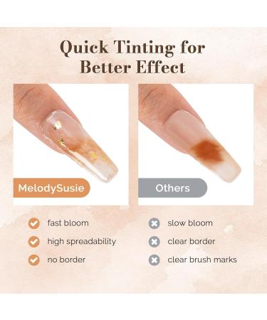 MelodySusie Clear Blooming Gel - Marble Watercolor UV Nail Polish for Stunning Nail Art | 0.53 Fl Oz | Shop Internationally - Buy Online on GoSupps.com