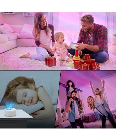 iBell LED Star Projector Night Light | 3-in-1 Aurora Galaxy Light with White Noise, Timer & Remote Control - Perfect for Bedroom, Kids, Adults, Gifts, Parties | Sensory Lights for Room Decor - Buy Online on GoSupps.com