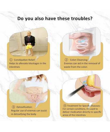 Enema Douche Personal Cleanse Kit - 224ML Silicone with Adjustable Nozzles | Perfect for All Genders | International Shipping Available - Buy Online on GoSupps.com