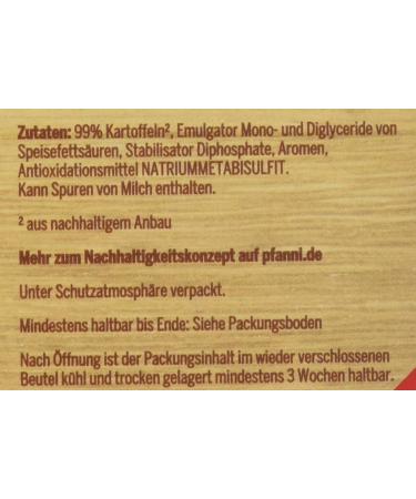 Pfanni Stamping Potatoes - Almost Homemade German Potatoes | 6x183g - Perfect for Delicious Potato Dishes - Buy Online on GoSupps.com