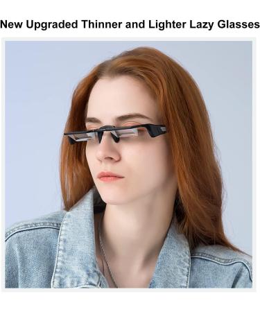 OKCSC Lazy Reading Glasses - Thinner Horizontal HD Design for Comfortable Reading & TV Viewing at 90 Angle - Buy Online on GoSupps.com